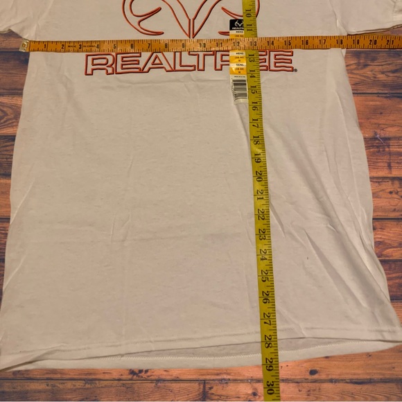 Realtree Camo Brand Hunting Logo Shirt Real Tree Mossy Oak American Flag - Picture 3 of 5